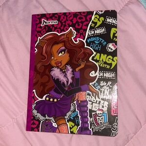 Clawdeen Monster High Notebook
